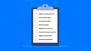 Data security best practices checklist